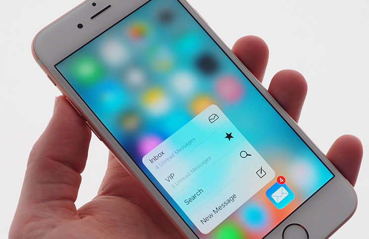 Galaxy S8 : Un écran façon 3D Touch de iPhone 6S