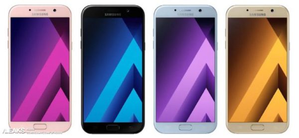 Galaxy A3, A5 et A7 (2017) : Les caractéristiques et prix