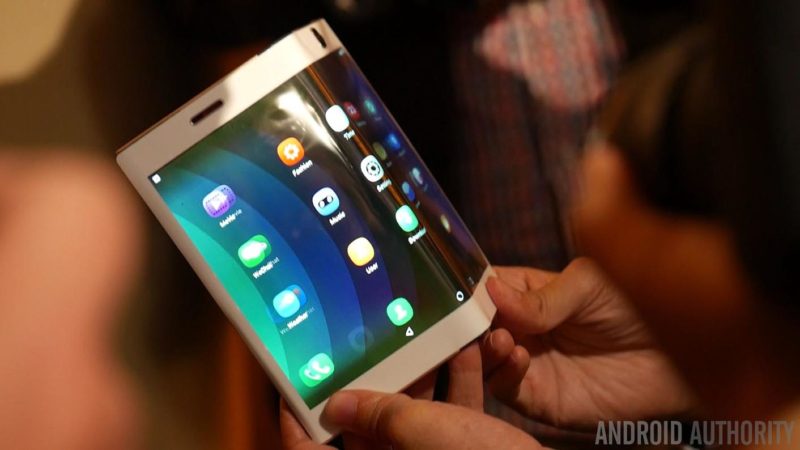 LG : Un nouveaux brevets pour les écrans pliables