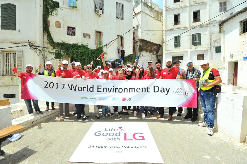 LG Algérie : Célèbre la Journée mondiale de l’environnement avec des activités bénévoles