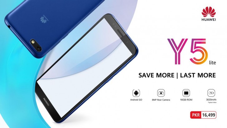 Huawei dévoile Y5 Lite avec Android Oreo (Go Edition)