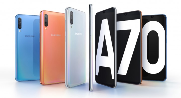 Samsung Galaxy A70 fait ses premiers pas avec un écran 6,7&Prime; 20:9 et une caméra triple 32MP