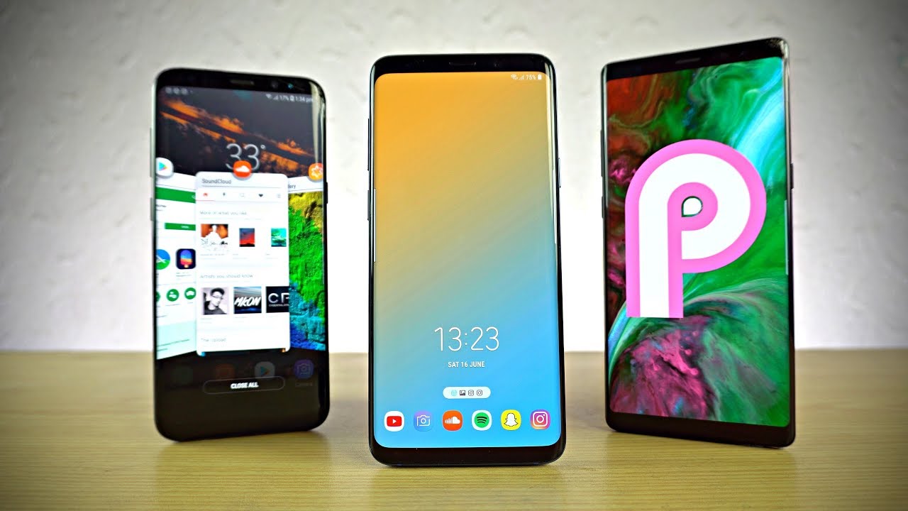 Samsung Galaxy S8 reçoit les dernières nouvelles mise a jour d’Android Pie en Algérie