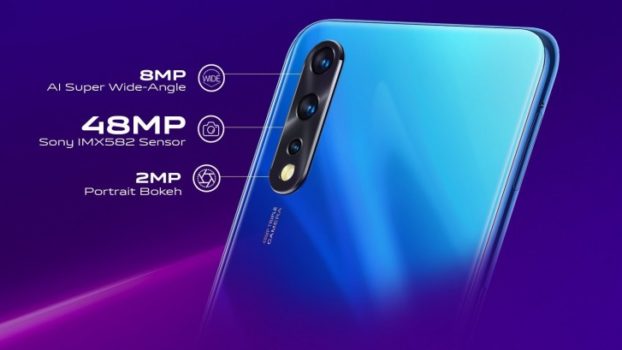 Vivo Z1X : Un écran à perforation, des caméras triples de 48 mégapixels et une batterie de grande taille