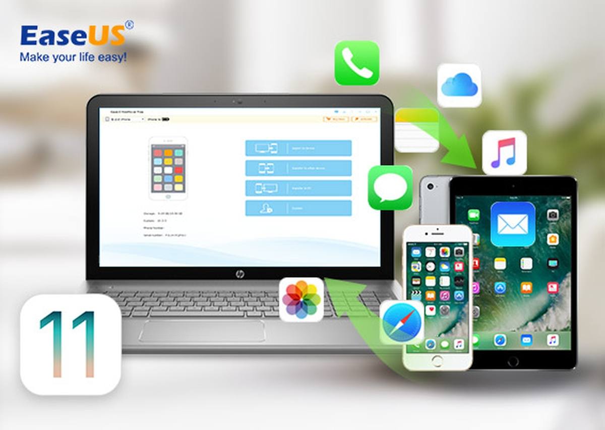 EaseUS MobiMover : Oublier la galère du transfert de votre iPhone