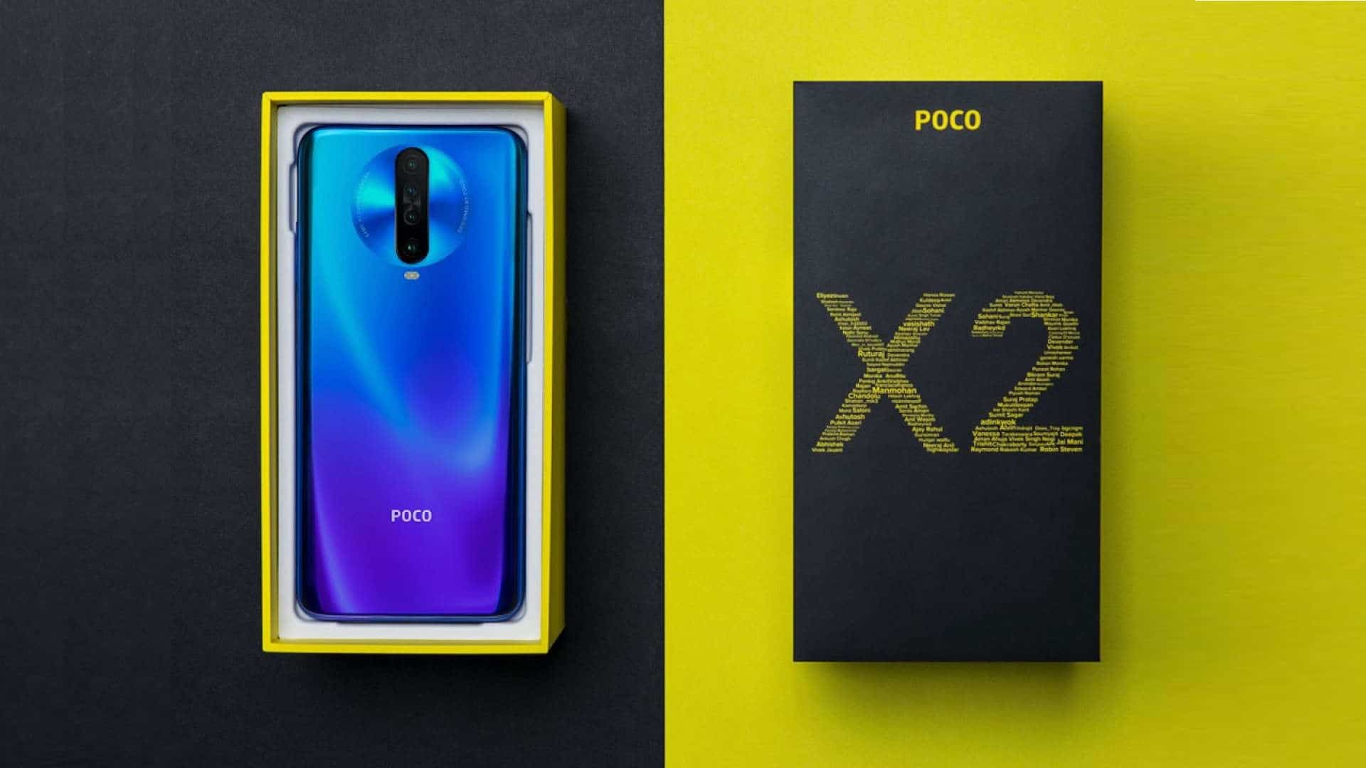 Poco X2 reçoit la mise à jour stable d’Android 11