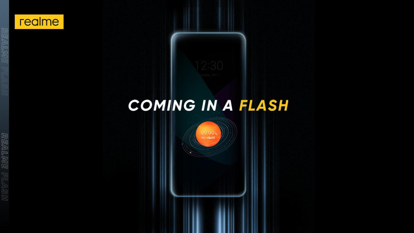Realme Flash est le premier téléphone Android doté d’un chargeur magnétique sans fil