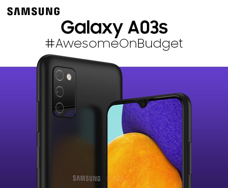 Samsung Galaxy A03s débarque au Royaume-Uni pour 139 £