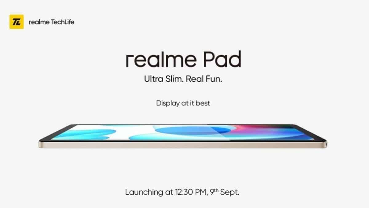 Realme Pad arrive avec un châssis et un design ultra-mince à bas prix