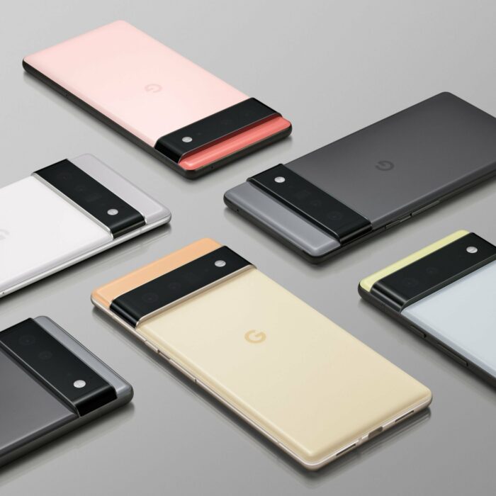 Avant le dévoilement officiel, le Pixel 6 était déjà exposé dans les magasins