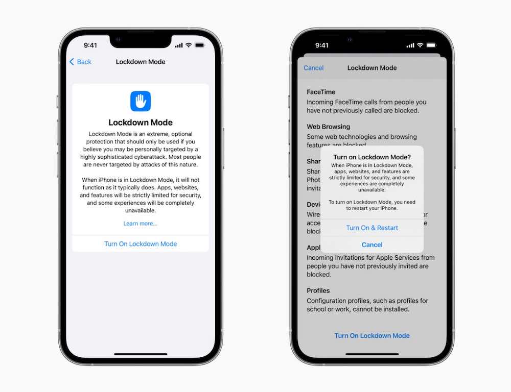 iPhone : Ce que la nouvelle fonction de sécurité mobile « Lockdown mode » va changer