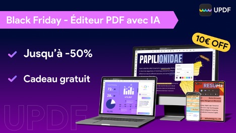 Black Friday : Obtenez jusqu’à -50% sur UPDF, concurrent puissant d’Adobe Acrobat en 2025