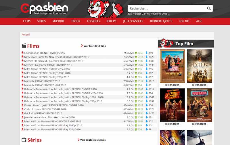 Cpasbien Nouvelle adresse, Toutes les informations !
