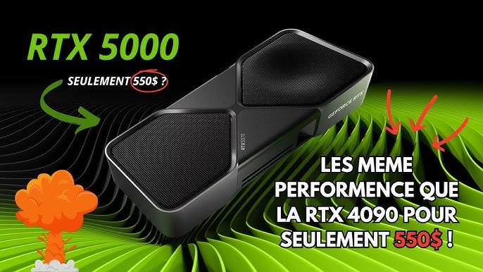 Comparatif Nvidia RTX 5000 vs 4000 : ce qui change