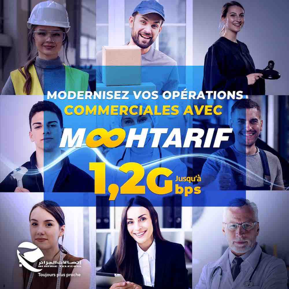 Algérie Télécom lance MOOHTARIF L’offre sur-mesure pour les TPE et professions libérales