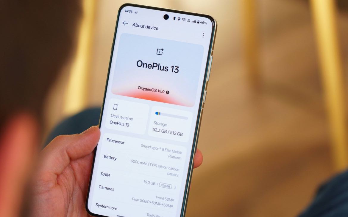OnePlus 13 Mise a jour : reçoit une nouvelle update avec des améliorations pour Gemini Nano et la caméra