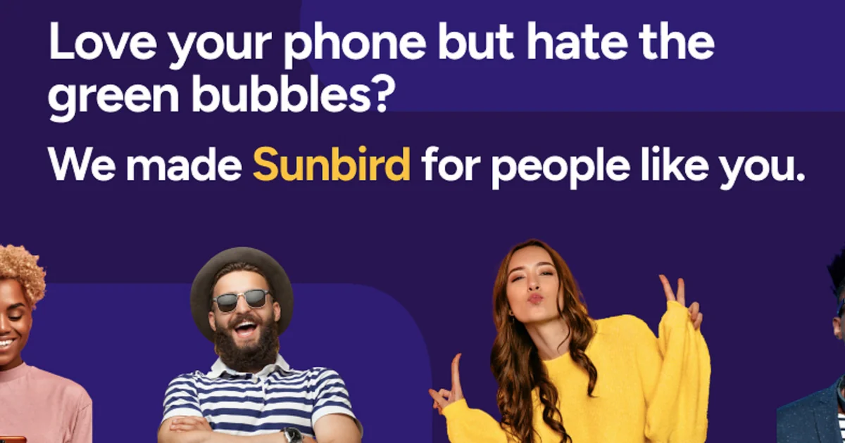 L’application de messagerie Sunbird fait son retour sur Android