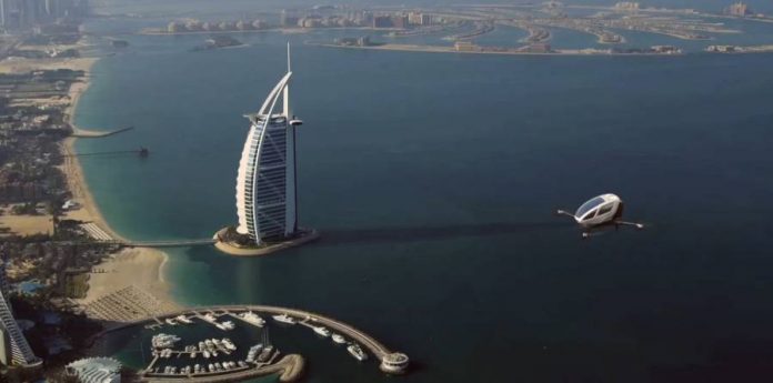 Taxis-drones dans le ciel de Dubai pour bientôt
