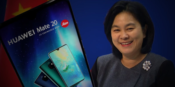Huawei recommande le phare Mate 20 à Donald Trump